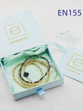 Enewton Colorful Cross Bracelet Set